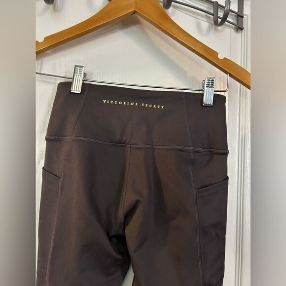 Victoria Secret purple Leggings Sz 4/170/66A pockets GUC - Picture 3 of 12